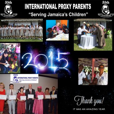 2015 Message of Thanks